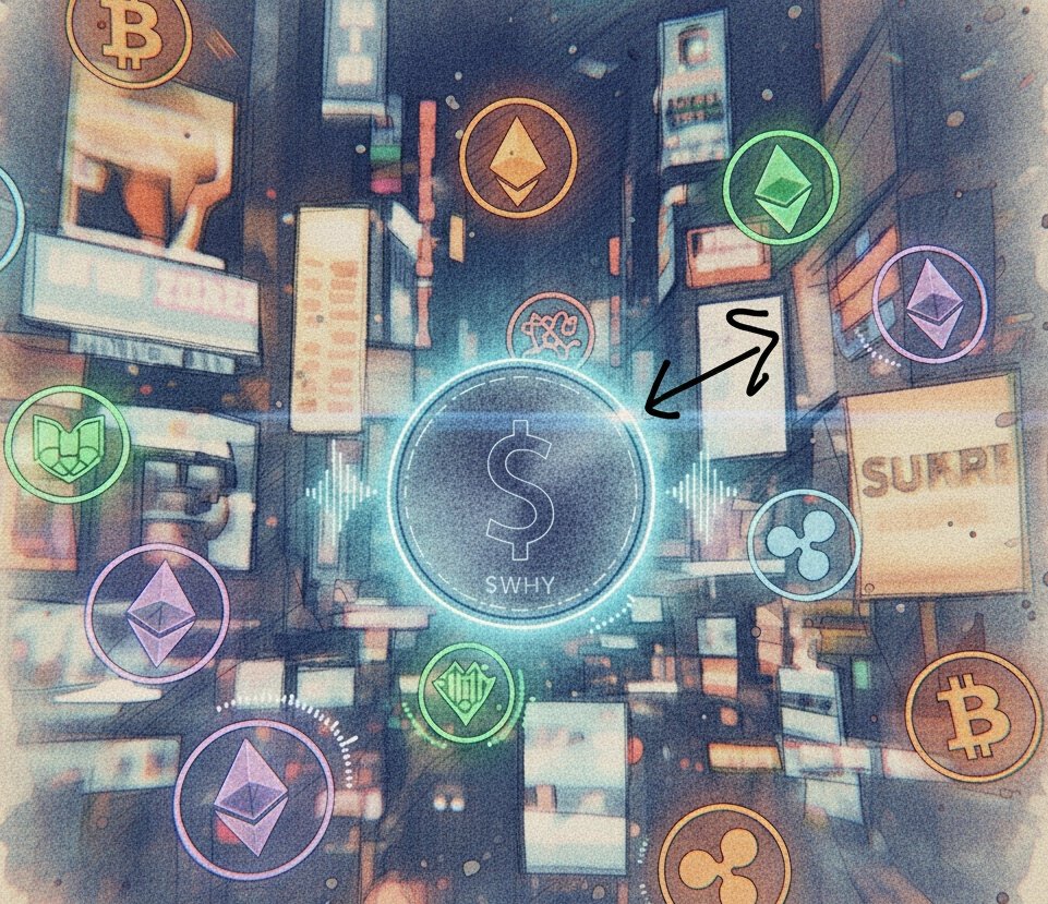 Why_Dot_Fun's tweet image. Crypto’s loud. The internet’s louder.
So we made something that whispers and still gets heard — $WHY.