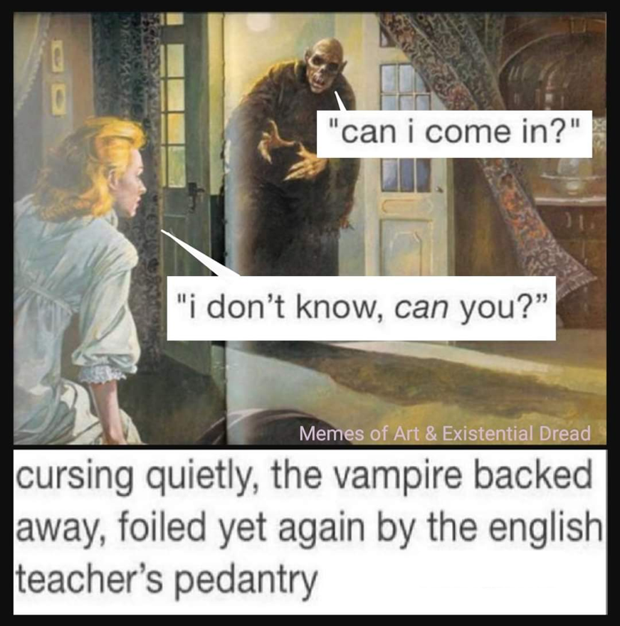 Halloween is creeping up on us. Beware of Vampires...

#Halloween #Halloween2025 #Vampire #funny #Silly