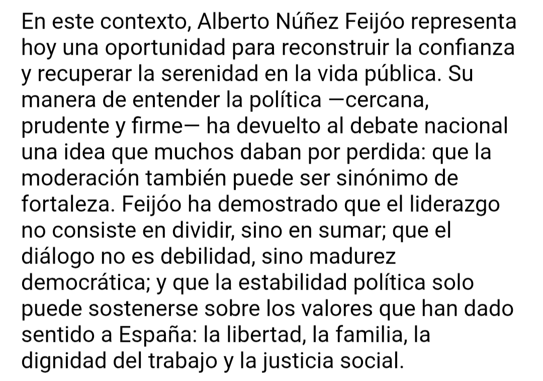 juan_gazz's tweet image. Este es el Partido Popular @ppopular con el que quiere establecer conversaciones @alfonsojgaldon
Si @NunezFeijoo es tan "bueno"
¿Por qué Alfonso Galdón no vuelve al 🅿️artido 🅿️opular?
#PPabortista
#PPideologiaGenero
#PPagenda2030
#PPislam
#GaldonVeteYa

youtube.com/shorts/UF4-q6o…