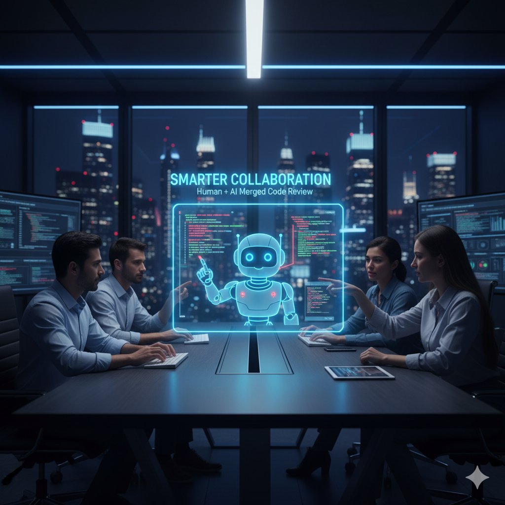 augmntx's tweet image. 📰 Smarter Collaboration: Human + AI Code Review
Staff augmentation leverages AI insights to boost code quality and development speed.
#StaffAugmentation #AICodeReview #SmartCollaboration #FutureOfWork #TechInnovation