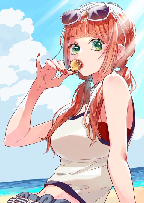 ←今年6月 いま→ さいとうなおき先生のYouTube参考にセルフ添削。もっと直せるところたくさんあるだろうなと思いつつ苦手な背景にも挑戦してみた!いや、季節感!