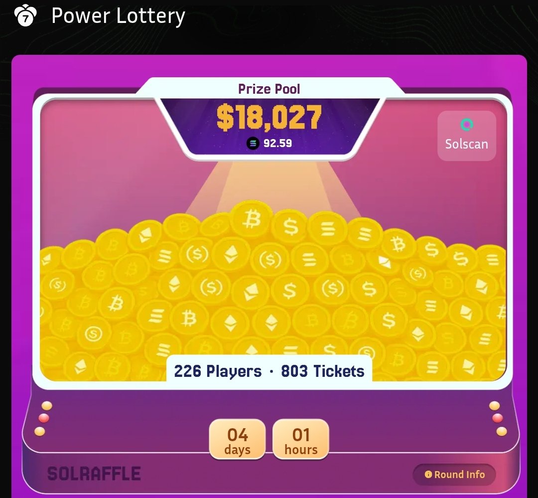 0x_Inv's tweet image. Okay,I finally tried @SolRaffle_xyz and I have some thoughts. 🧵

Let&apos;s be real, most crypto games feel sketchy. You never really know if the odds are fair. I went in skeptical, but here&apos;s what I found.

#SOLRaffle @GamingOnSolana_ @solana @solanamobile