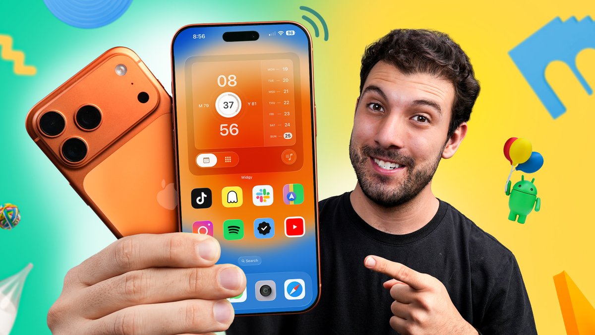 howtomen's tweet image. New Video! 🥳

&quot;Extreme Android User Takes on the iPhone 17 Pro Max!&quot;
youtu.be/a8g6hi_t2Eg

You know, sometimes you have to take one for the team 😉