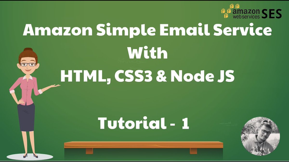 codez_tech's tweet image. Amazon SES with Node JS Tutorial 1 | AWS SES with Node JS | Amazon SES Send Bulk Email For Cheap
 
youtube.com/watch?v=EnVwFU…  
#developer #javascript #javascript30 #javadeveloper #100DaysOfCode #CodeNewbie #Java #Angular  #codinglife #CodeNewbie