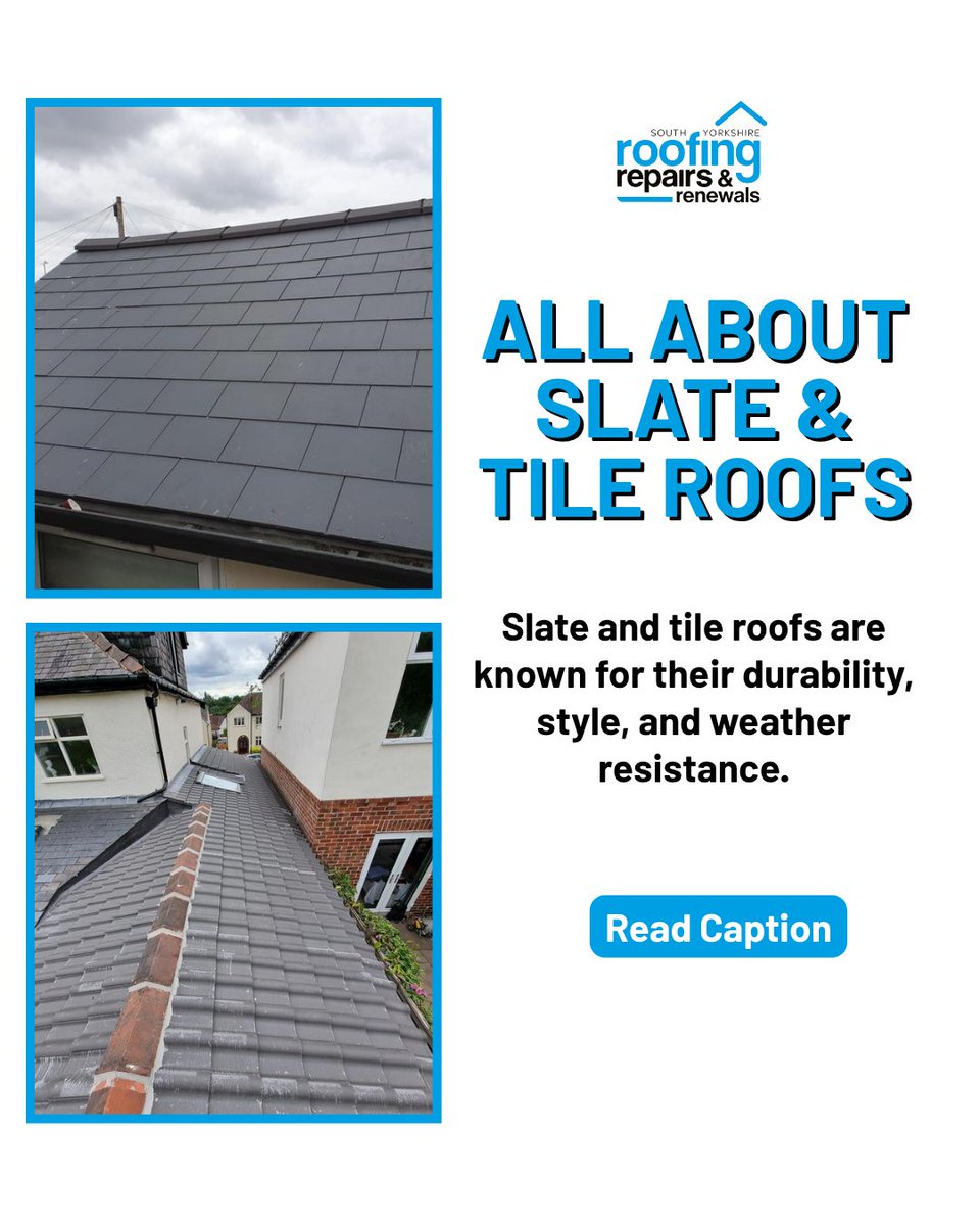 syroofrepairs's tweet image. Slate &amp;amp; tile roofs are built to last. We handle supply, install &amp;amp; repair to keep your roof watertight. 

Get your free, no-obligation quote today at 🌐 syroofrepairs.co.uk

#southyorkshireroofrepairs #slateroof #tileroof #roofmaintenance #sheffield