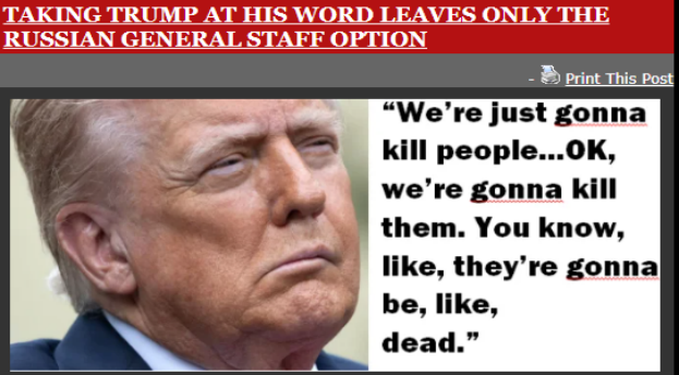 bears_with's tweet image. AND HEEEERE’S DONNY!! Tthe discomfiting truth revealing the difference between what President Trump understands and says now, and what President Putin understood him to mean at the Anchorage summit on August 16. johnhelmer.net/taking-trump-a…