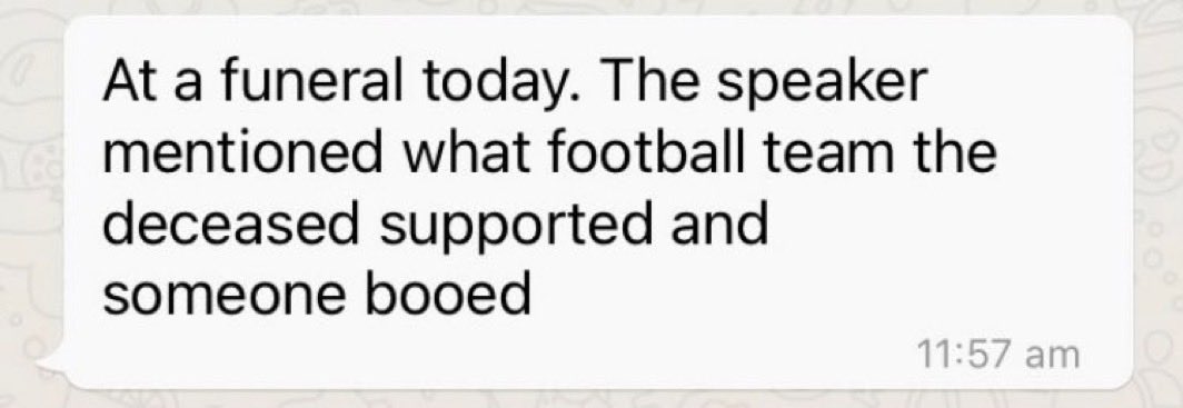 acceptable if it’s Swindon #oufc