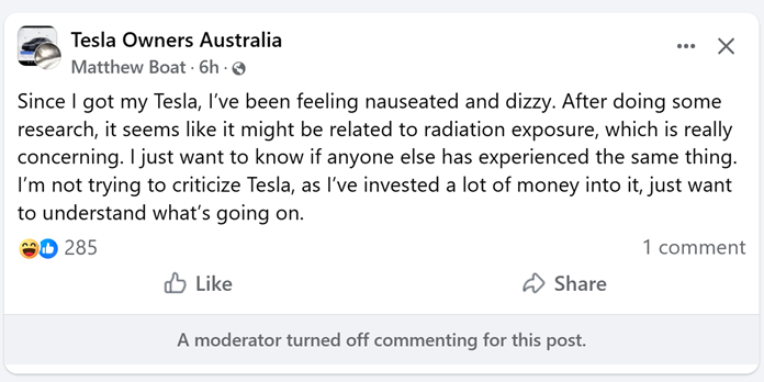 Adam Warden ๐ฆ๐บ Ex ๐ฟ๐ฆ (@adam_and_evs) on Twitter photo So funny. Tesla owners in Australia appear to growing two heads after purchase!
Chat moderators censoring these warnings so be on the lookout for two-headed Tesla simps. They need as much extra brain power as possible! ๐คฃ๐ So funny. Tesla owners in Australia appear to growing two heads after purchase!
Chat moderators censoring these warnings so be on the lookout for two-headed Tesla simps. They need as much extra brain power as possible! ๐คฃ๐