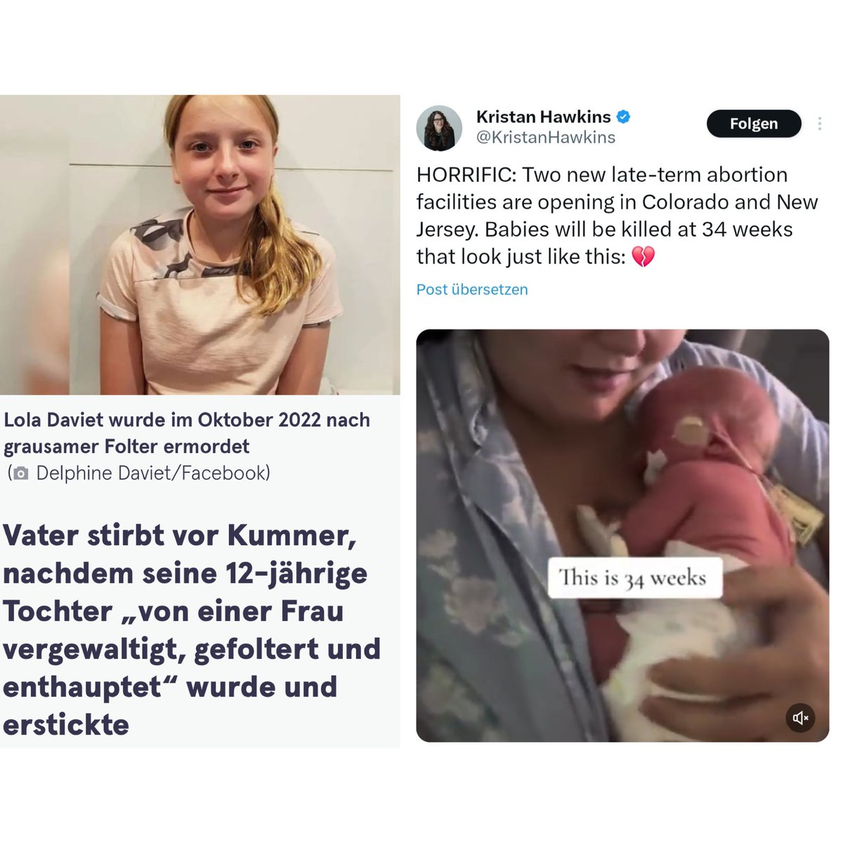 X auf, wiedereinmal die kaputte Welt gesehen und X wieder geschlossen.

#kaputteWelt