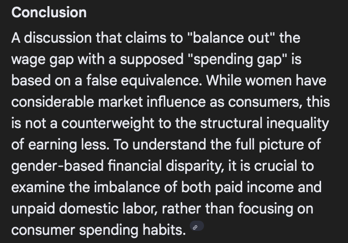 HoneyBadgerBite's tweet image. Got google's ai to knock off the feminism with one prompt. Want to see?