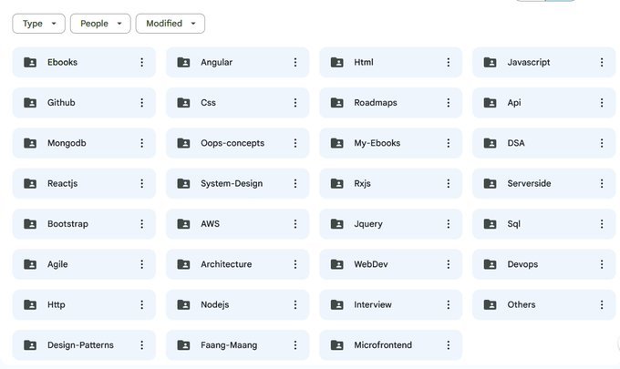 monami_ai01's tweet image. Full Stack Web Development Courses For Free:
💻 HTML
💅 CSS
🚀 JavaScript
⚛ React
💡 jQuery
🐙 Git & GitHub
🌐 APIs
⚙ Node.js
📊 SQL
➕..and more
To get it, just:
1. Like & Retweet
2. Comment "Courses"
3. MUST be Following (so that I can dm)
