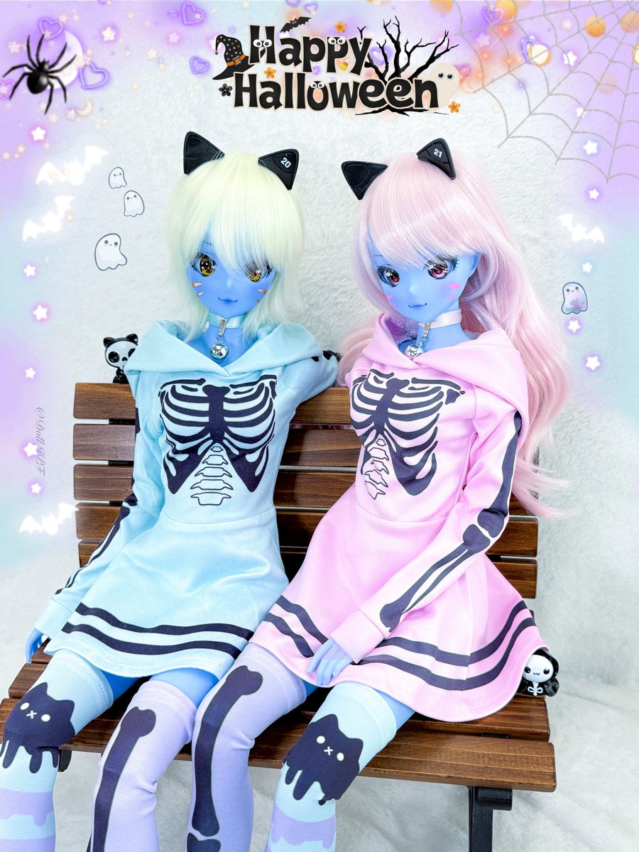 AndroidPDF's tweet image. 彗ちゃん、璃ちゃん: ハロウィン💀👻🎃ニャ x 2 💕 ฅ(Ф∀Ф)(Ф∀Ф)ฅ
Sui-chan, Rii-chan: Halloween 💀👻🎃nya x 2 💕 ฅ(Ф∀Ф)(Ф∀Ф)ฅ
#halloween #ハロウィン #ドールのベンチ #smartdoll #smartdollprowess #smartdoll璃 #smartdoll彗 #catgirl #dolljpf