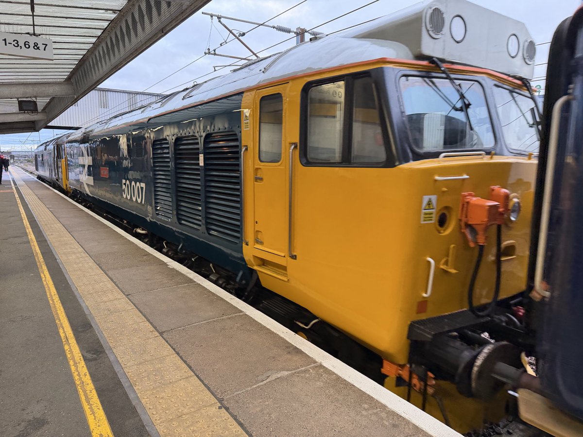 Today’s rail adventures. UK Railtours ‘The Brick and Tile’