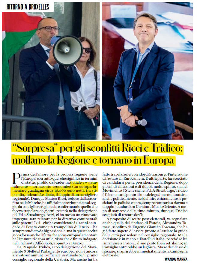 15.000 buoni motivi per tornare in Europa.