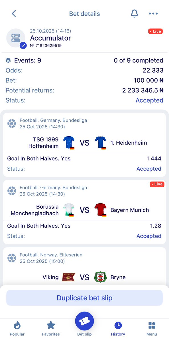 GOAL IN BOTH HALVES ON PARIPESA 🎆💪🏾

22 ODDS 🔥 TZ7SS  UVUSS

🎆Register Here👇
paripesa.bet/milypesa
apps tinyurl.com/5fvsx56k

✅Use promo code MILYPESA to receive your welcome bonus up to N200,000
