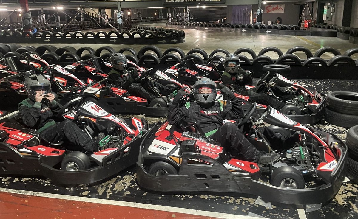 ap_whitley's tweet image. Pupils had a great time Go-Karting yesterday on their end of term reward trip.