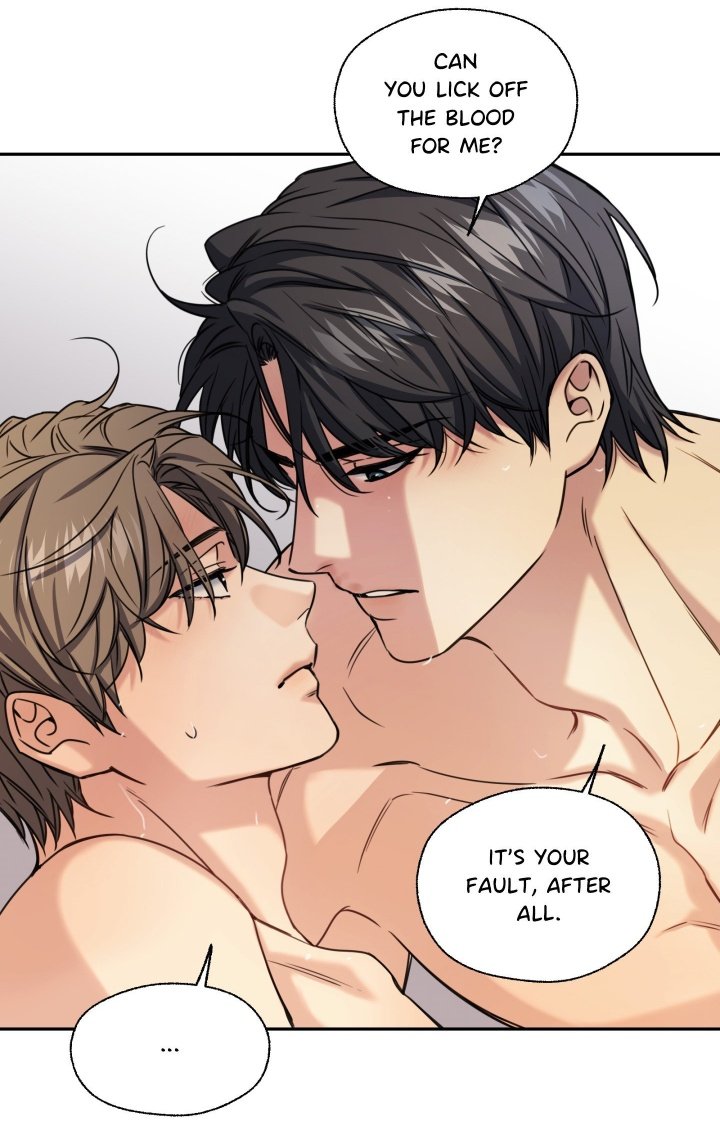 yoru_kyum's tweet image. ian asking eunsan to lick off the nosebleed saying it's his fault and eunsan literally went "what the hell, sure" 😭💀
#MeltingPoint #해빙곡선