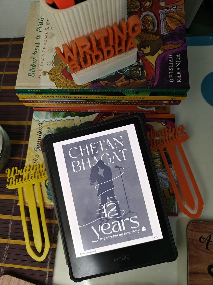 WritingBuddha's tweet image. #7thBookof2025
12 Years: My Messed-up Love Story by @chetan_bhagat  (Book Review: 3*/5) !!!
.
Plz read the #BookReview at:
.
writingbuddha.com/2025/10/12-yea…
@HarperCollinsIN @HarperCollins