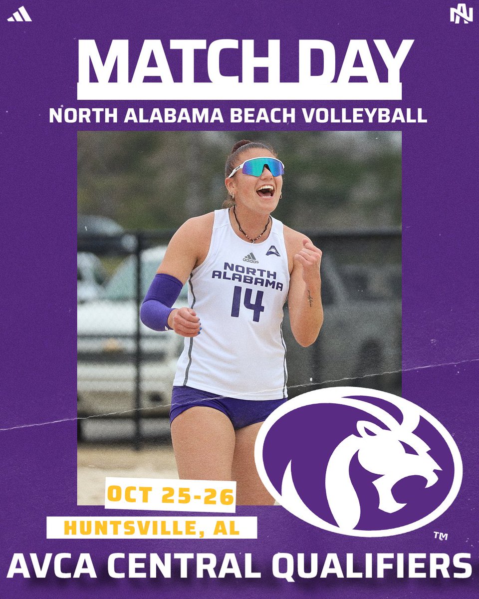 𝗥𝗼𝗮𝗱 𝗧𝗿𝗶𝗽 𝗙𝗮𝗹𝗹 𝗩𝗶𝗯𝗲𝘀 𝗶𝗻 𝗛𝘂𝗻𝘁𝘀𝘃𝗶𝗹𝗹𝗲! 🏐

🆚: AVCA Central Qualifiers
📍: Huntsville, AL
🏟️: John Hunt Park Sand Volleyball Complex
📊: tinyurl.com/mrr9n9p5

#RoarLions🦁