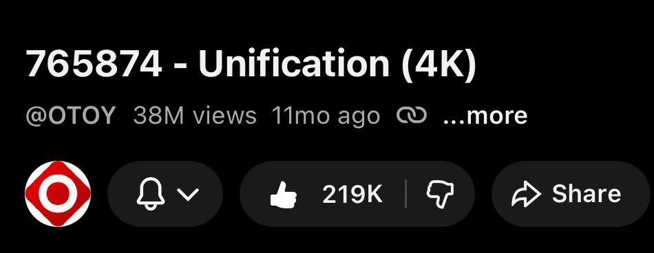 $RENDER and <a href="/paramountplus/">Paramount+</a> released a Star Trek film 11 months ago.

It’s an unlisted video currently sitting at 38 million views. 

This video took the <a href="/OTOY/">OTOY</a>  channel from 80k subscribers to 630k.

Hidden from the algorithm. Seen by 38 million. Unreal.

A masterpiece.