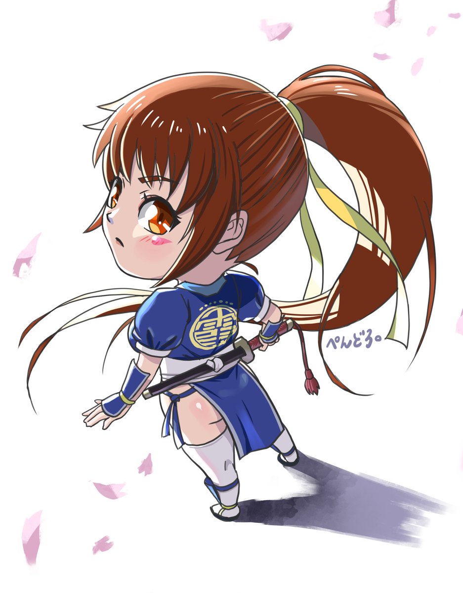 PenDrawMaru's tweet image. 初心に返ってかすみちゃん🌸