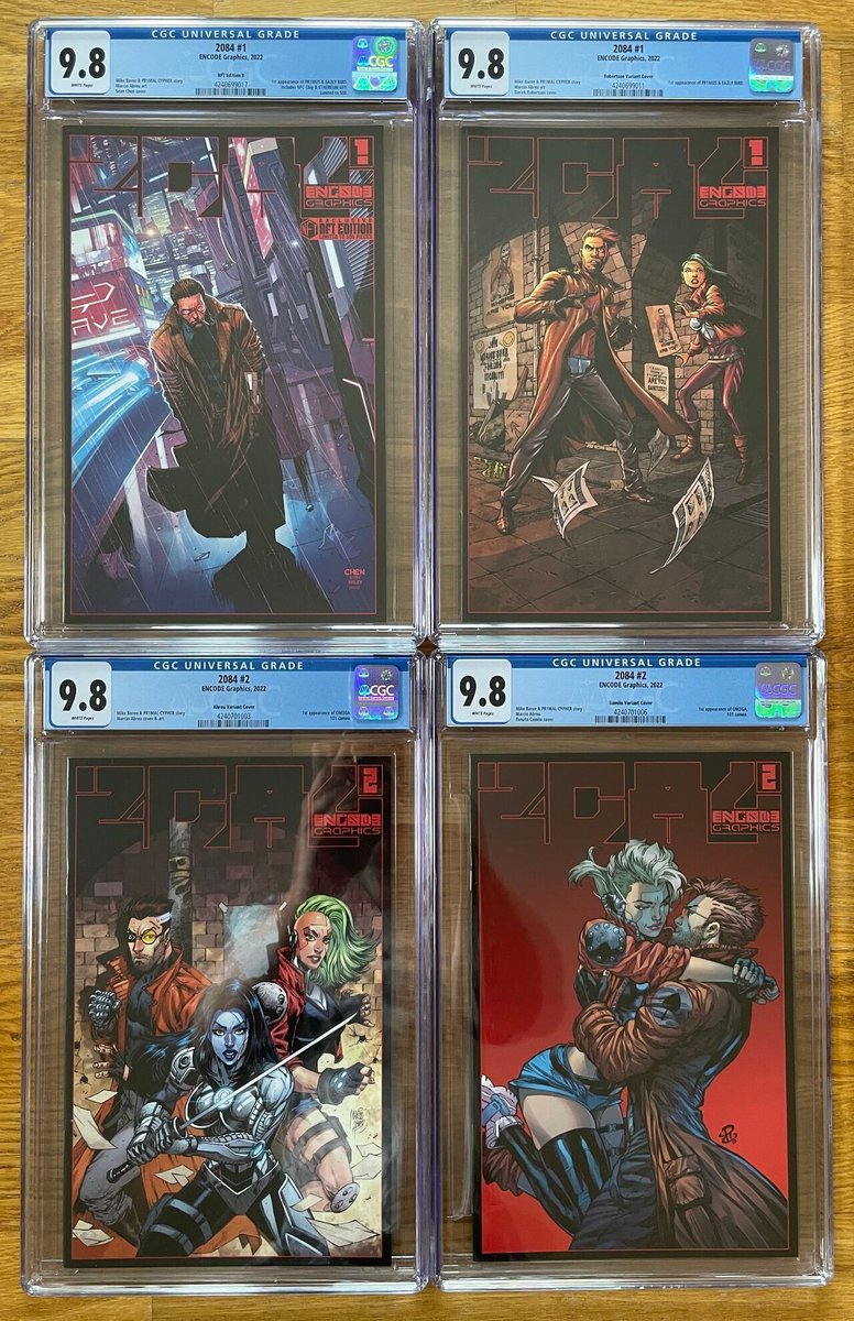 Comic Book Mania! 

Back in 2021 we supercharged a range of limited edition comic books with #RFNFT #NFC tags

The owner had to reveal a 2FA code under a scratch panel and this coupled with the data contained on the tag, the owner could claim a limited edition Ethereum Based #NFT