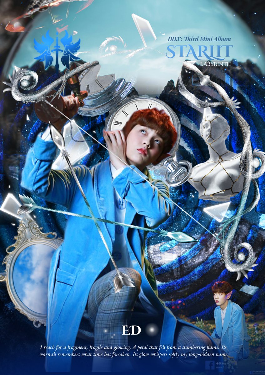WeAreIRIX's tweet photo. ㅤ

　　𝖨𝖱𝖨X　　3rd　     Mini　　Album:
　　𝗦𝗧𝗔𝗥𝗟𝗜𝗧　　✶　　𝗟𝗔𝗕𝗬𝗥𝗜𝗡𝗧𝗛
　　━━━━━━━━━━━━━   ・・・  𓆰𓆪

　　　　 ㅤㅤ ׅ 𝄂𝄚𝅦𝄚𝄞𝅄ㅤ𝓔𝐃

　　The 𝖘𝖙𝖆𝖗𝖙𝖘 are trembling lanterns 　　　　　　
　　guiding   hearts—lost  their  𝙬𝙖𝙮

ㅤ https://t.co/R2o5IlIJNA