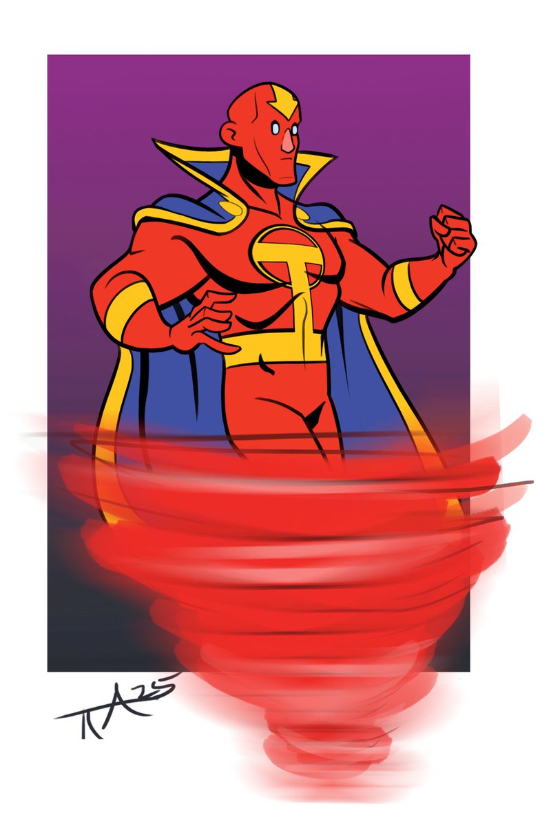 TrentUnbeatable's tweet photo. #DCtober day 25 Red Tornado #DCtober2025 #DCtoberreturns #dccomics #dcu #justiceleague #commissionsopen @L_B_C_95 https://t.co/uc7l4666Px