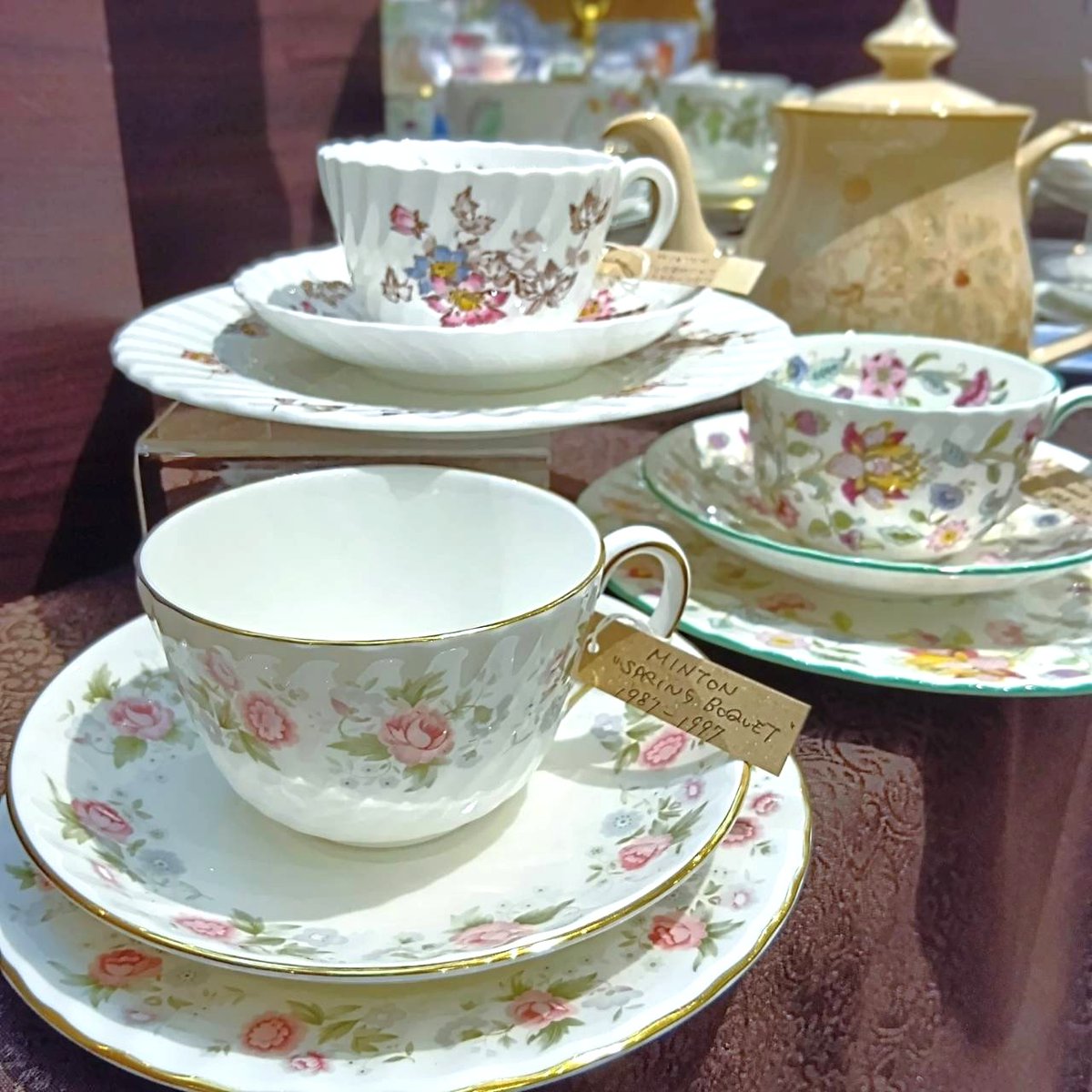 Minton エリザベス 皿 ファインボーンチャイナ Minton ANCESTRAL