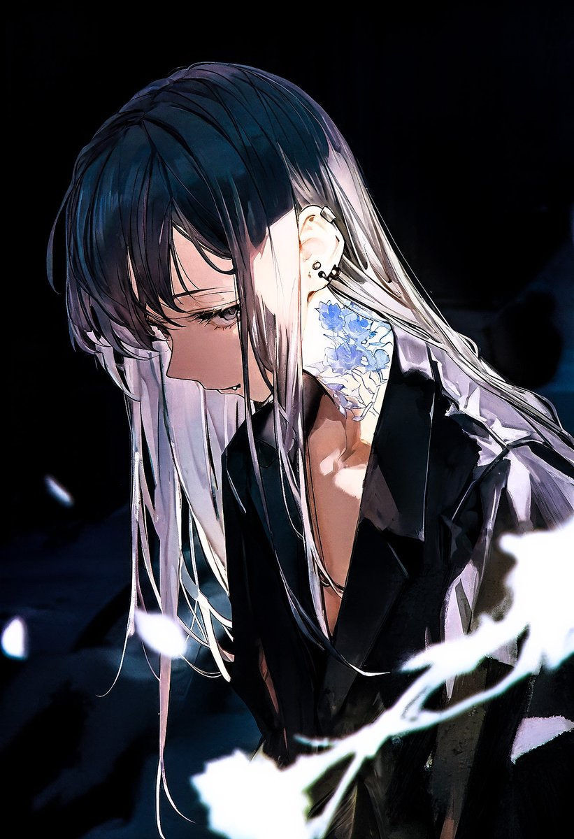 牙と花
