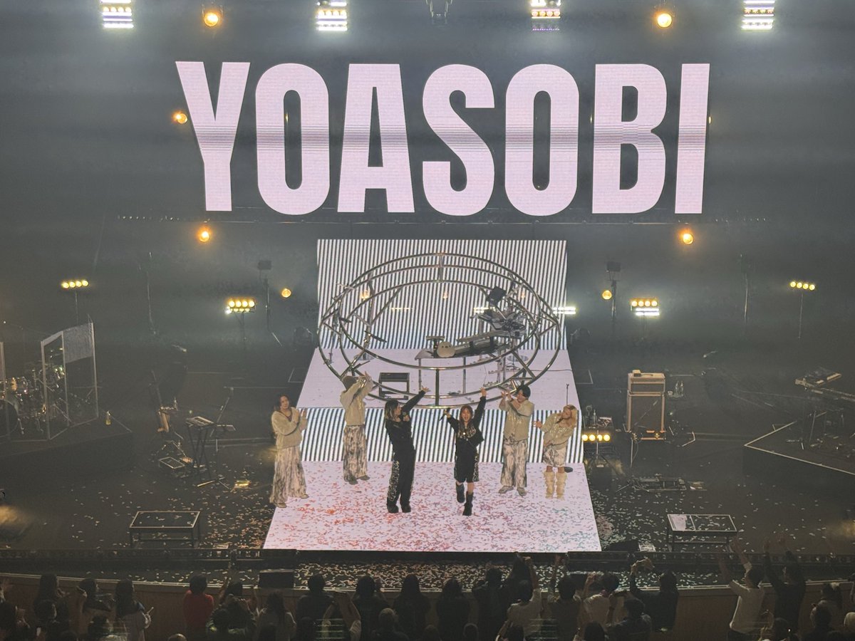 yoasobeeeem's tweet photo. 最高のライブでした🥹
来年楽しみ！
#YOASOBI
#YOASOBI_WANDARA https://t.co/wDwrg1MHN4