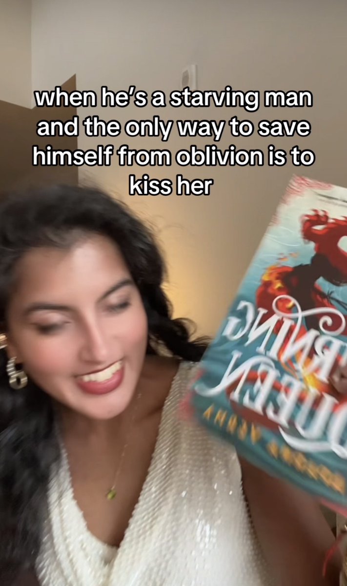 yeah I’m crashing out over this book ( The Burning Queen )