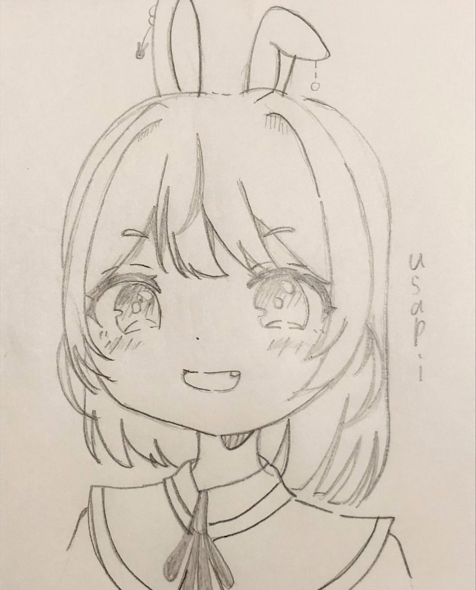 kumapi33pi's tweet image. 初めまして、こんばんはです！
今日からイラストの投稿を開始しますので、これからよろしくお願いします0・ᴥ・0

初のイラスト🐰↓