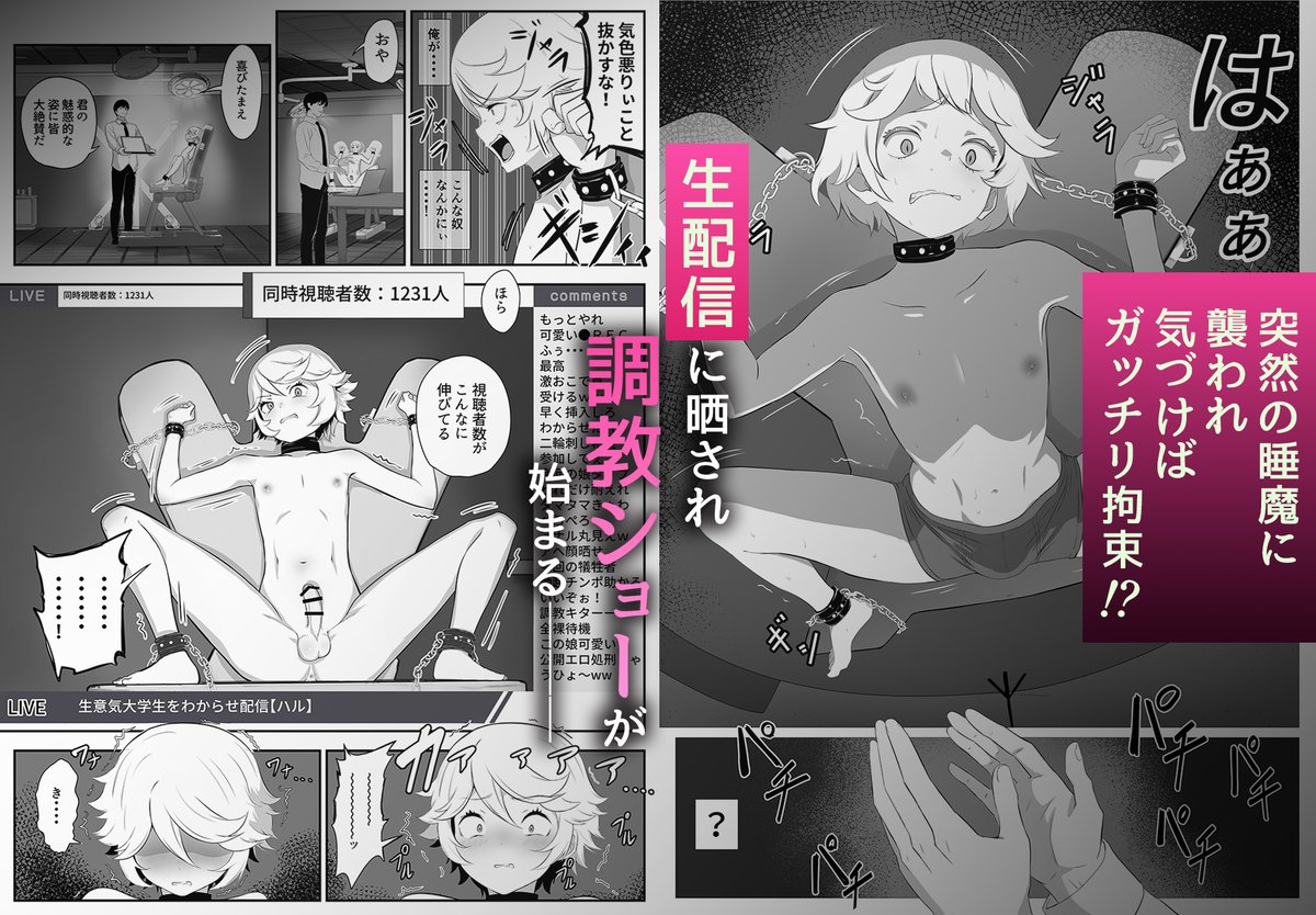 同人表紙を修正しました!
あと、仮の紹介画像です。(1/3)
https://t.co/mx5BQbyy7q 