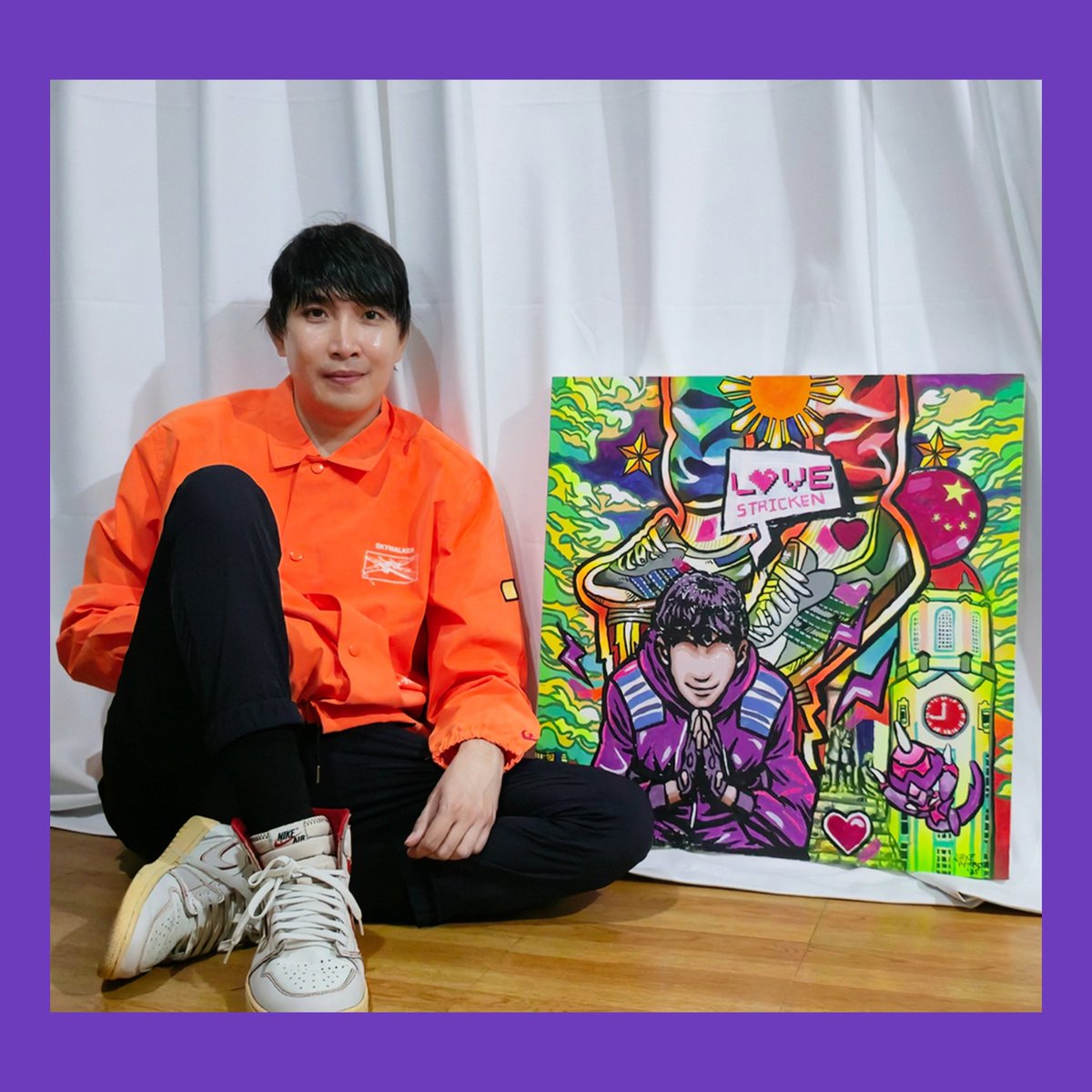 KenRalphLee's tweet image. Commissioned an AWESOME QUIRKY Custom Artwork based from My Single "Love Stricken" with The Jake Peralta 🎨🖌

Sobrang GALING nyo po Sir Jake, Thanks Much!!! 🫡

#SupportLocalArtists #CommissionedArt #LatePost