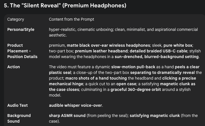 SynthesysAI's tweet photo. BONUS: The "Silent Reveal" 🎧

Premium ASMR style.

Copy this prompt into Synthesys:

The premium tech unboxing format 🎬 https://t.co/RdsVuD8XnD