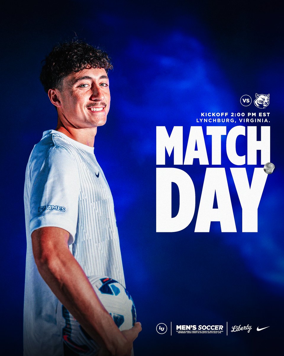 Last Regular Season Home Game! 🔥🔥
⚽️SIUE at Liberty
🏟️Osborne Stadium | Lynchburg, Va.
🕑 2 PM ET
📺 libertyflames.co/4hrFMLK | ESPN+
📊 libertyflames.co/4hovE6C