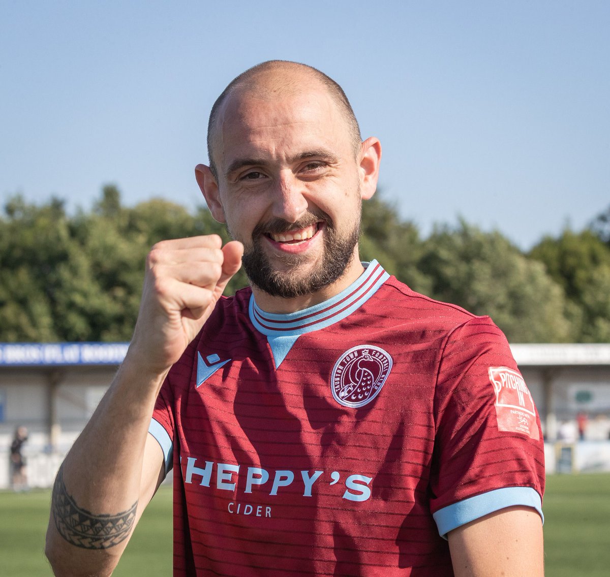 TauntonTownFC's tweet image. Taunton Town is sad to announce that, for personal reasons, vice captain Jacob Hodgson has decided to bring his time at the club to an end and will depart the Cygnet Health Care Stadium.

Jacob has a young family and increasing work commitments, which have made it difficult for