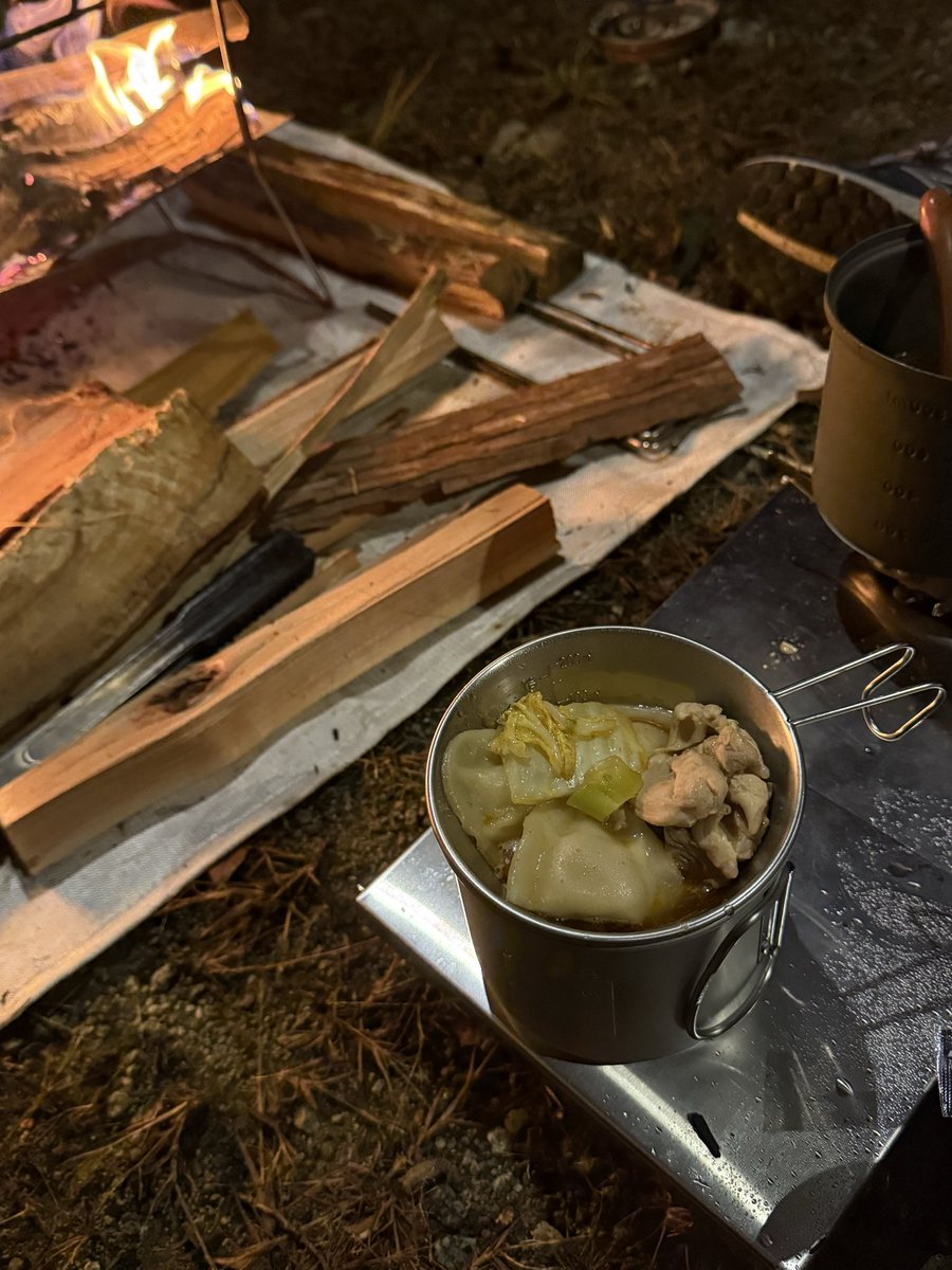 雨キャンも乙なもの