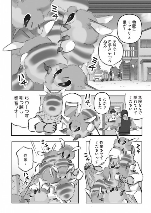 モスのいる日常/LIFE with MOTH(@ootani_eiti) さんのマンガ一覧