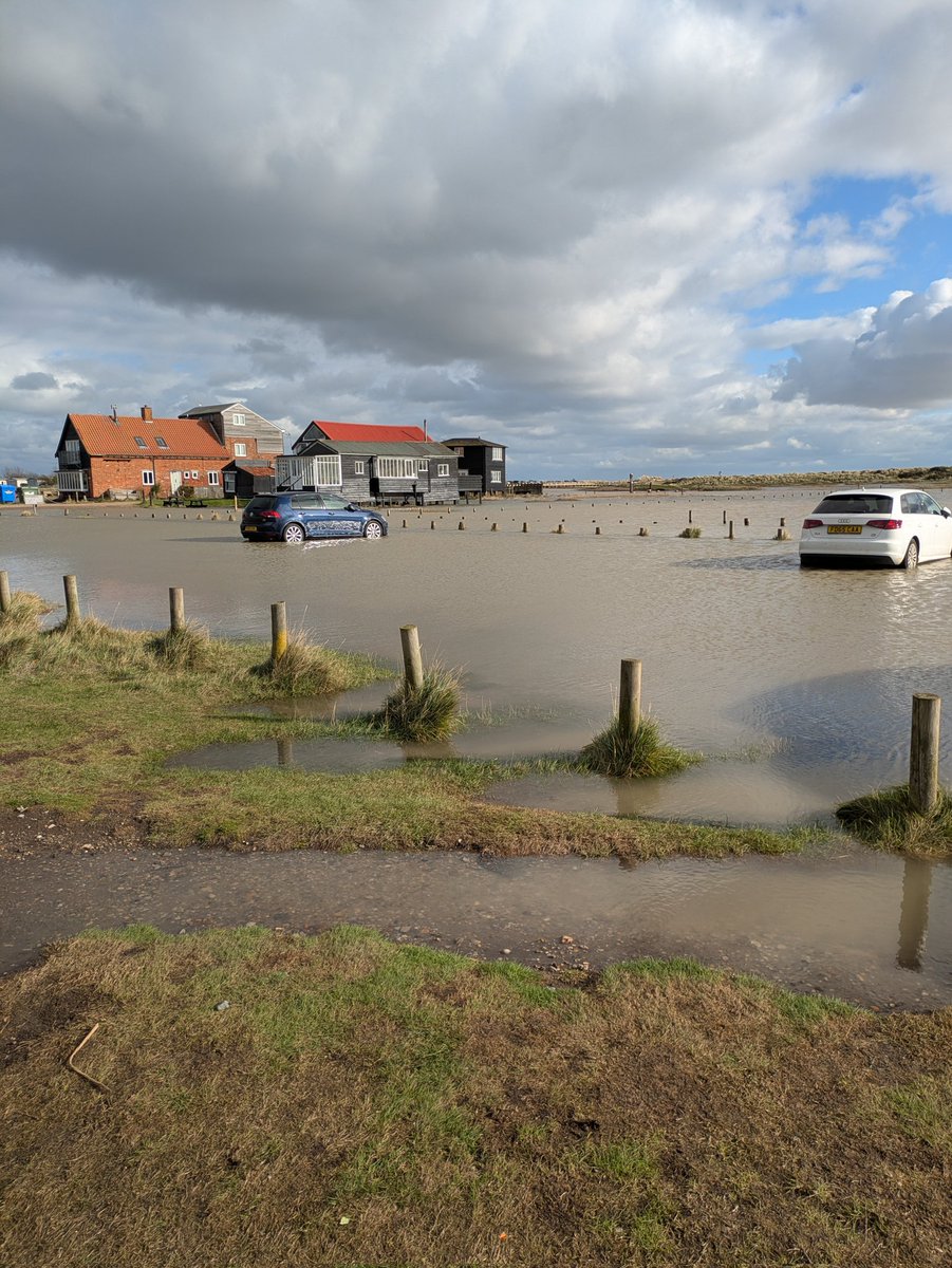 #High #tide at Walberswick today