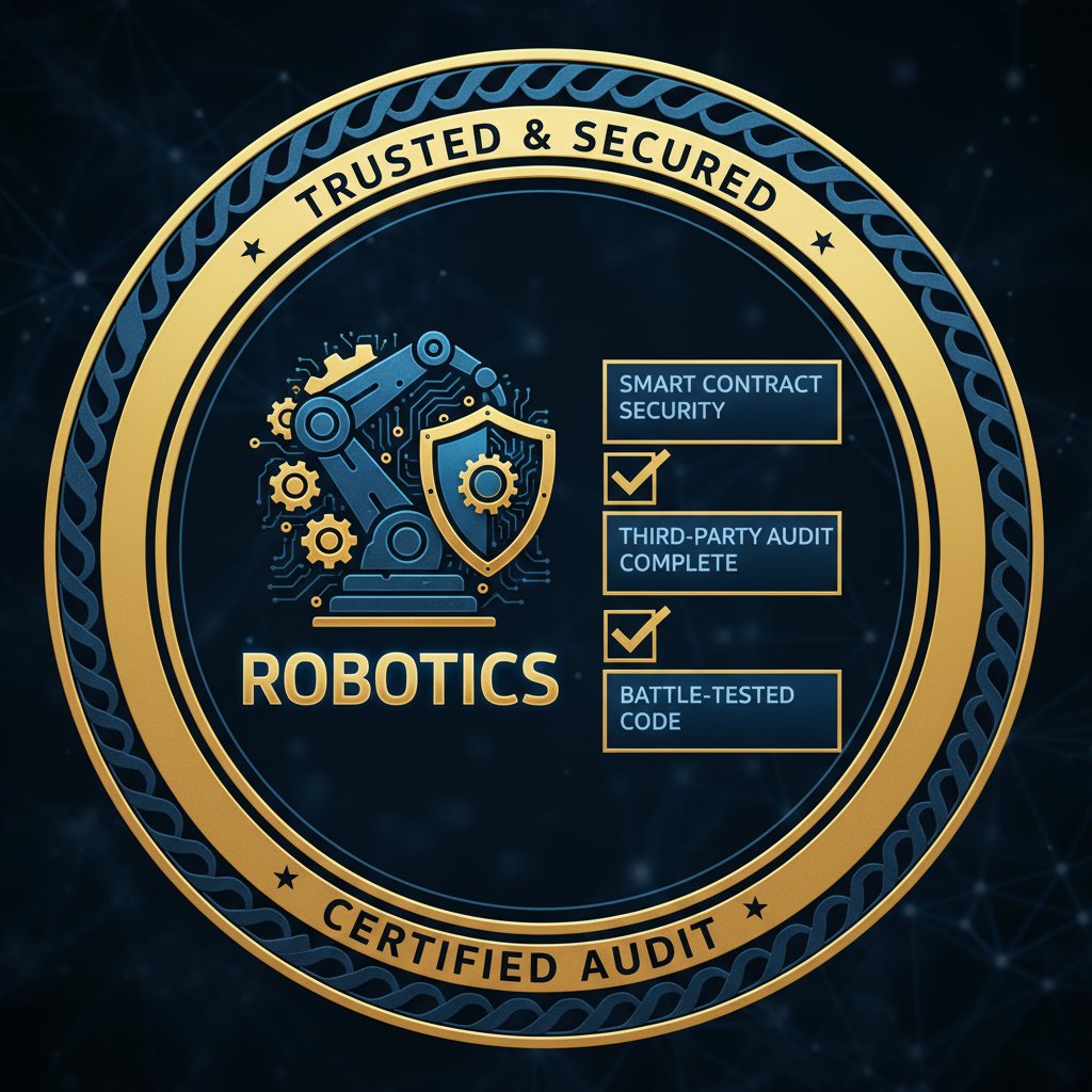 AIRobotics_bsc's tweet photo. Security is not a feature; it's our foundation. All our smart contracts have undergone rigorous third-party audits to ensure the highest level of security for our users. 

Your assets are protected by battle-tested code. 

check here:https://t.co/XTxyoaurFf

#SecurityAudit #SmartContracts #DeFi