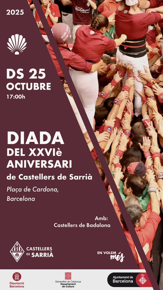 Castellers de Sarrià tweet media