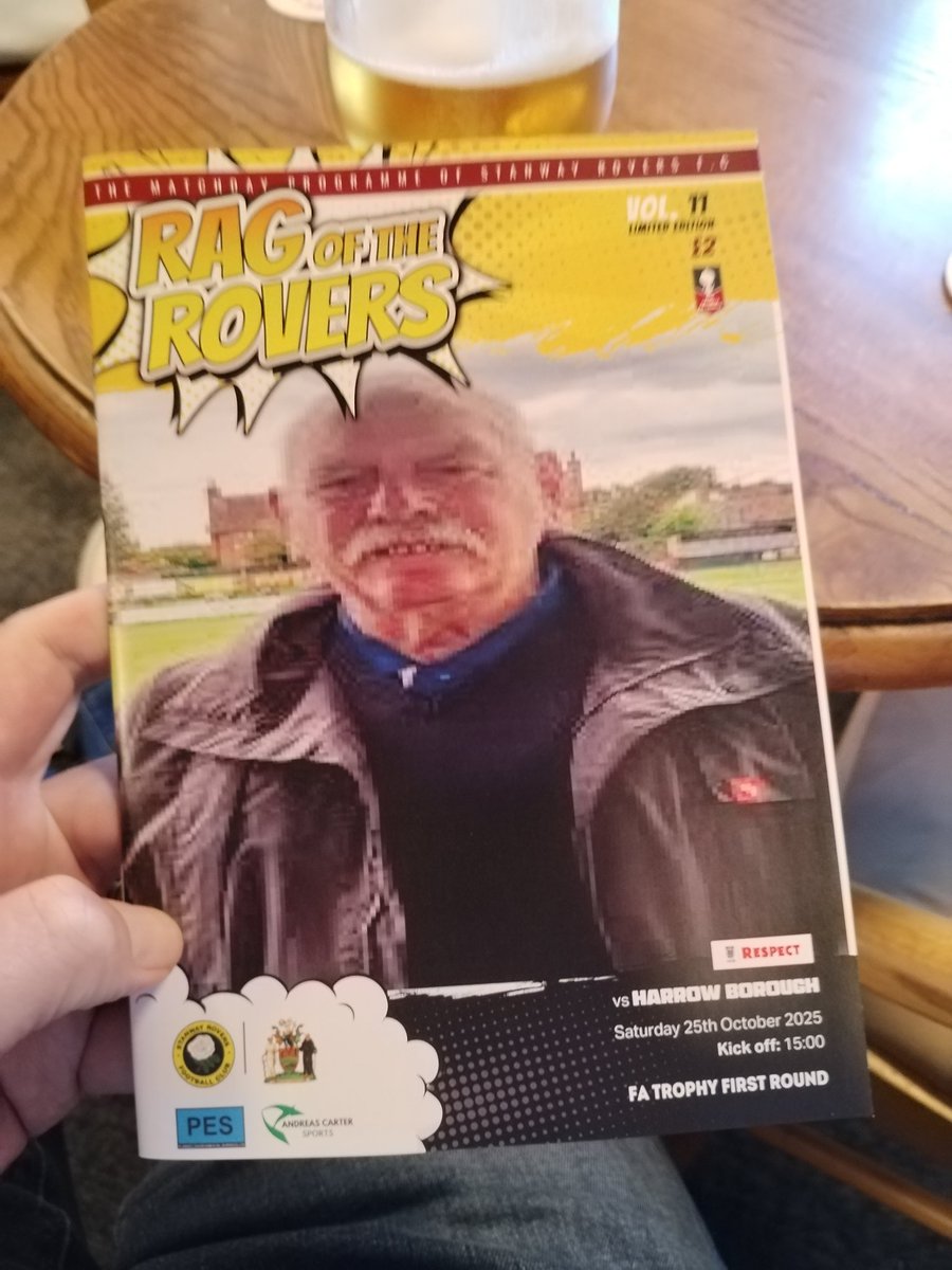 Stanway Rovers v Harrow Borough 
FA Trophy action on edges of Colchester 
<a href="/StanwayRovers/">Stanway Rovers FC</a> <a href="/NLprogs/">Non-League Programmes</a>