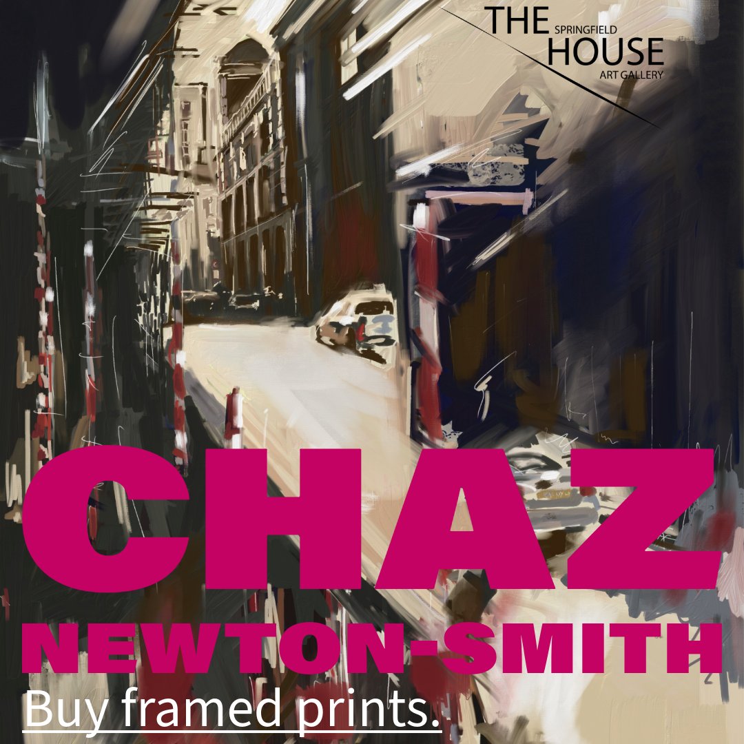 Chaznewtonsmith's tweet photo. A Venetian North Is a painting Chaz made 20 years ago at university? This digital print is a new take on an original artwork. Chaz wanted to explore what new technologies could produce. Adobe Fresco is a fantastic painting tool.  Explore his prints in the shop. link in the bio https://t.co/6uoOlOda9c