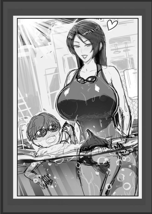 現在制作中のこのマンガ、結局7ページに増えました。(最近更新まばらですみません🙇‍♀️少々中の人の人生が立て込んでしまっておりました)。これの後、pixivリクエストでいただいております絵を1点制作予定です。 