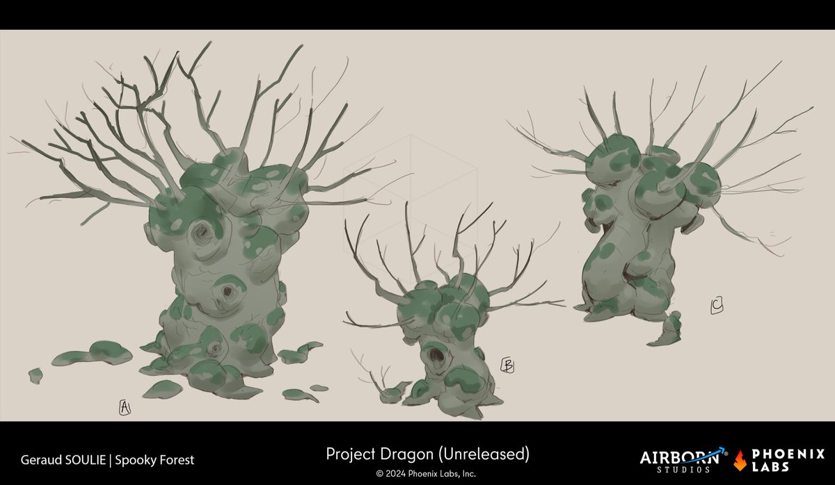 EverhavenWorld's tweet image. A Spooky Forest wouldn’t be spooky without spooky trees and foliage. #Everhaven #ProjectDragon #BringBackProjectDragon #cancelledgames #cozygames #2Dart #conceptart #gameart

2D art by @operion: artstation.com/artwork/vDNrWO