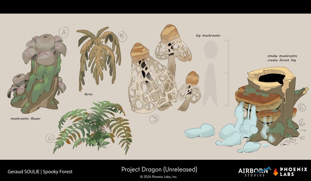 EverhavenWorld's tweet image. A Spooky Forest wouldn’t be spooky without spooky trees and foliage. #Everhaven #ProjectDragon #BringBackProjectDragon #cancelledgames #cozygames #2Dart #conceptart #gameart

2D art by @operion: artstation.com/artwork/vDNrWO