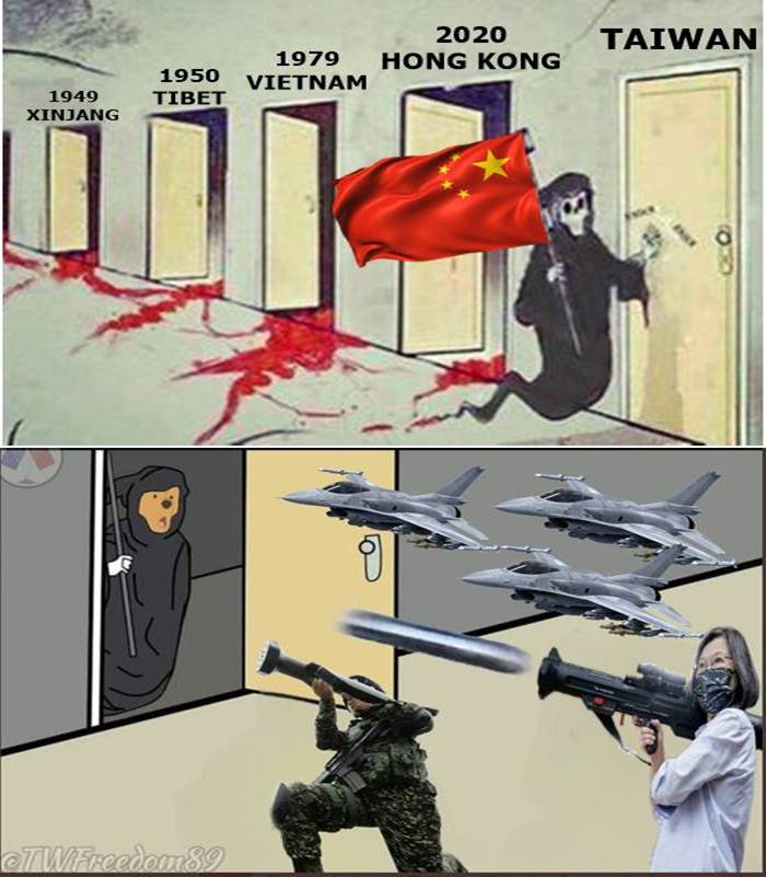 If the CCP even tries to start anything with Taiwan it will usher a new century of humiliation to 🇨🇳🇨🇳🇨🇳. 

with <a href="/TaiwanFreedom89/">Taiwan Freedom - 台灣自由</a>