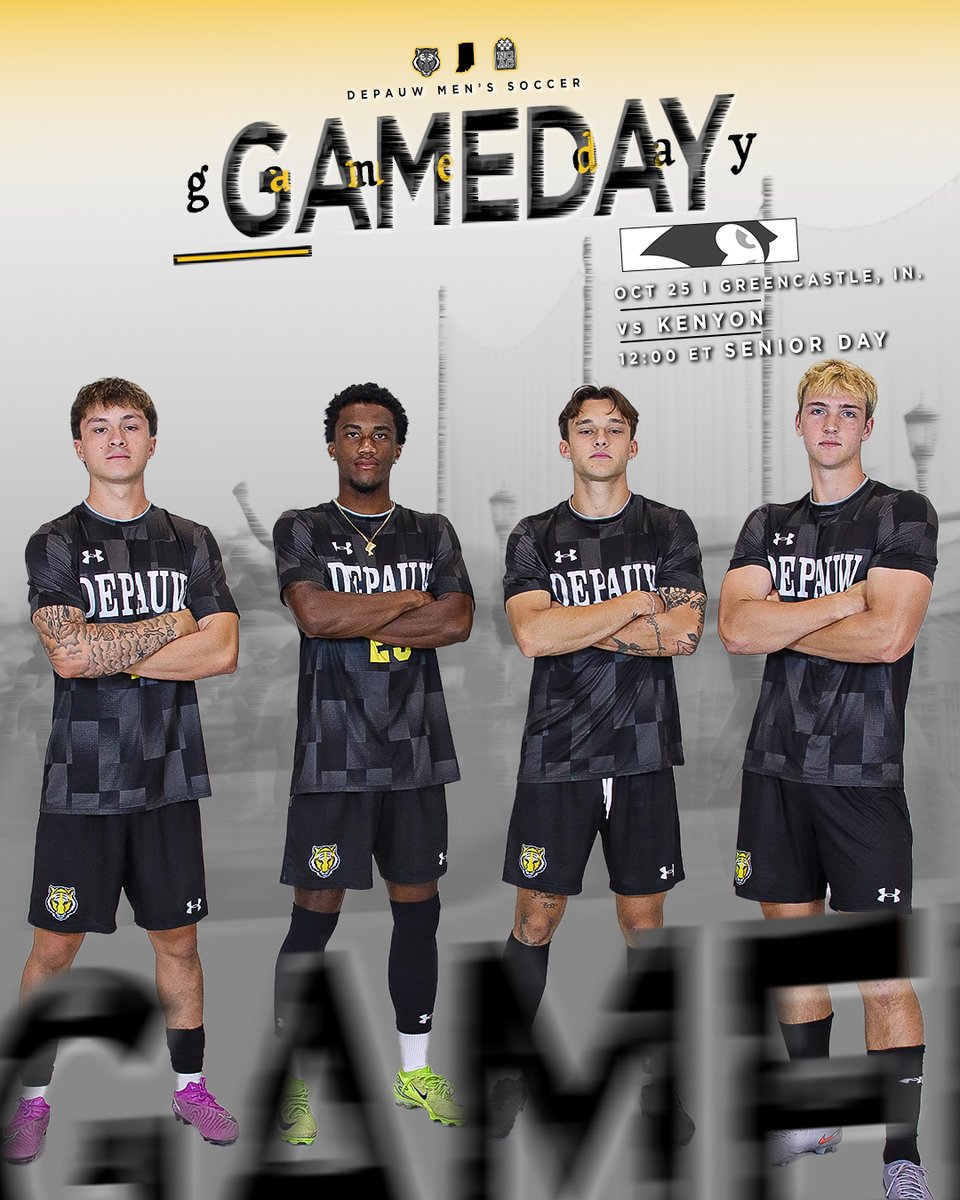 SHINING SENIORS 
🏐<a href="/DePauw_VB/">DePauw Volleyball</a> has a Senior Day matchup against Kenyon at 1! 
⚽️<a href="/DePauwSoccer/">DePauw Men's Soccer</a> celebrates their Seniors with a noon kickoff vs Kenyon!
#TeamDePauw #d3vb #d3soccer #seniorday